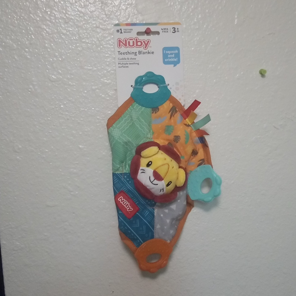 Teething blanket